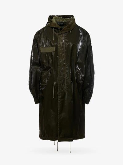 Shop Mr & Mrs Italy Raincoat In Green