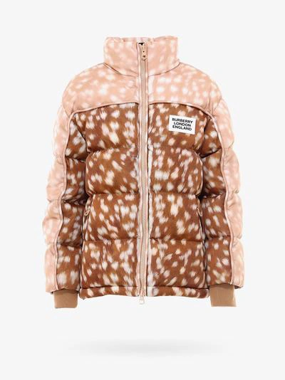 Shop Burberry Jacket In Beige