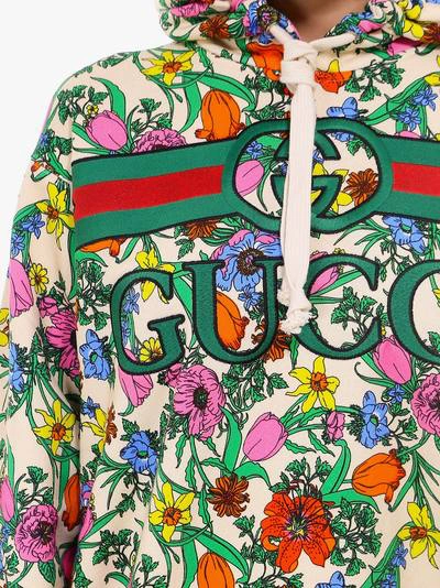 Shop Gucci Sweatshirt In Beige
