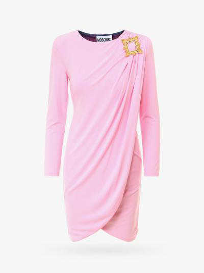 moschino pink dress
