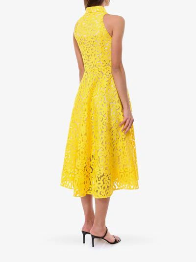 Shop Erika Cavallini Dress In Yellow