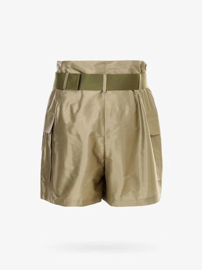 Shop Erika Cavallini Shorts In Beige