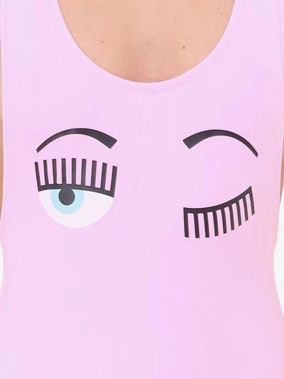 Shop Chiara Ferragni Swimsuit In Pink