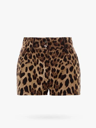 Shop Dolce & Gabbana Shorts In Brown