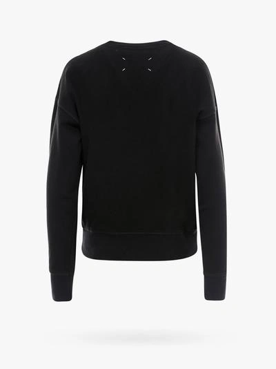 Shop Maison Margiela Sweatshirt In Black