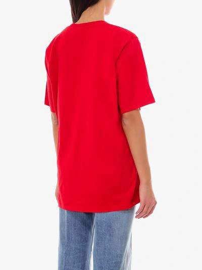 Shop Golden Goose T-shirt In Red