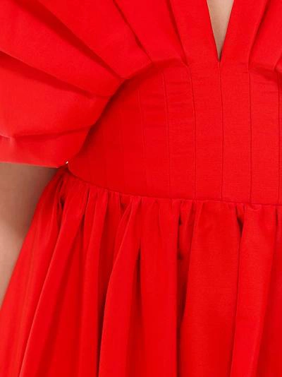 Shop Alexander Mcqueen Dress In Red