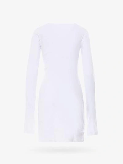 Shop Off-white Dress In White