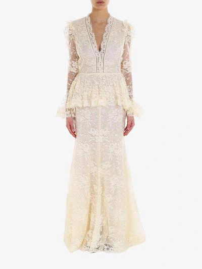 Shop Alexander Mcqueen Dress In White