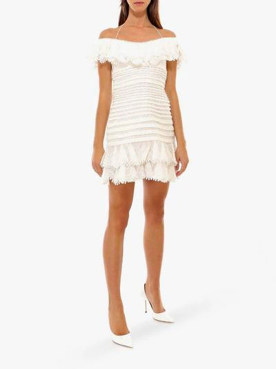 Shop Zimmermann Dress In Beige