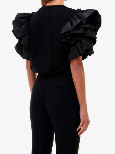 Shop Alexander Mcqueen T-shirt In Black