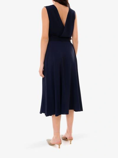 Shop Sportmax Code Dress In Blue