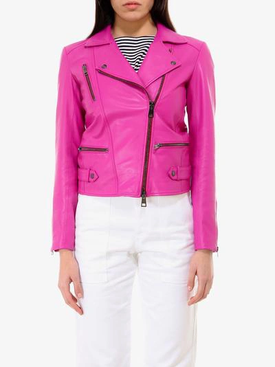 Shop Simonetta Ravizza Jacket In Pink