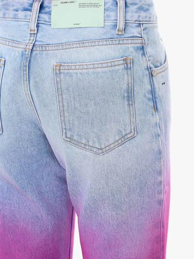 Shop Off-white Jeans In Pink