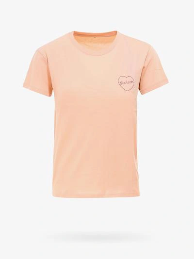 Shop Carhartt T-shirt In Pink