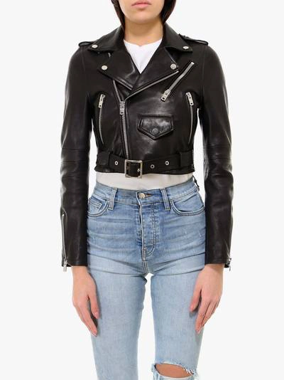 Shop Amiri Jacket In Black