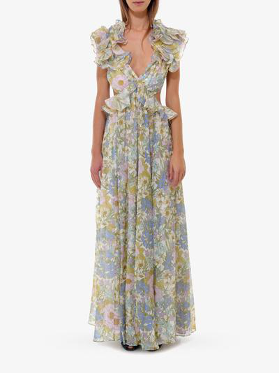 super eight ruffle gown hire