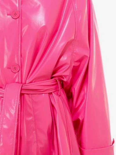 Shop Mm6 Maison Margiela Trench In Pink