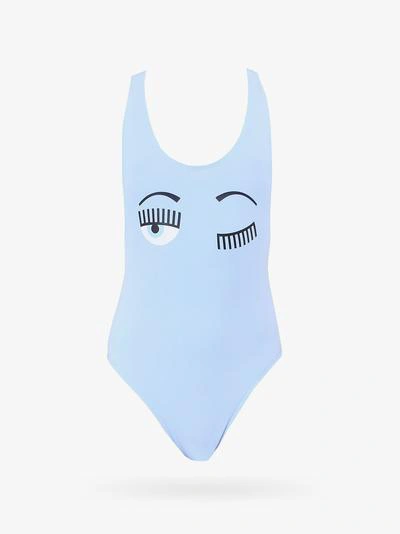 Shop Chiara Ferragni Swimsuit In Blue