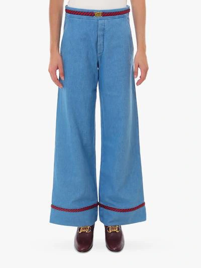 Shop Gucci Jeans In Blue