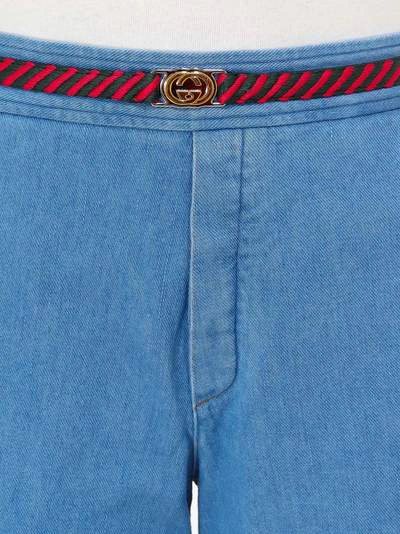 Shop Gucci Jeans In Blue