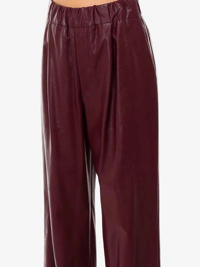 Shop Jejia Trousers In Red
