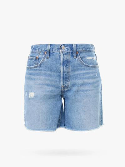 Shop Levi's Shorts In Blue