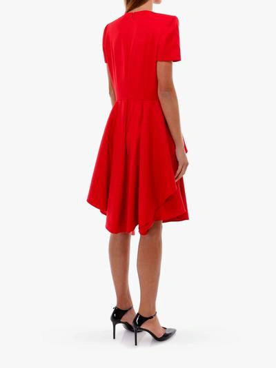 Shop Alexander Mcqueen Dress In Red