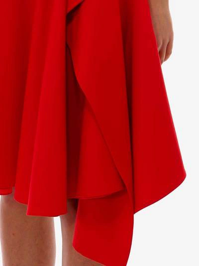 Shop Alexander Mcqueen Dress In Red