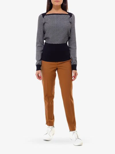 Shop Sportmax Code Sweater In Blue