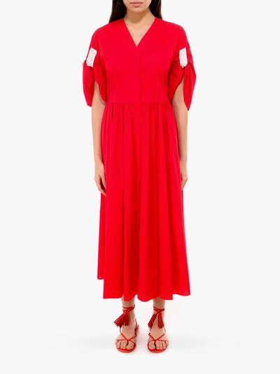 Shop Vivetta Dress In Red