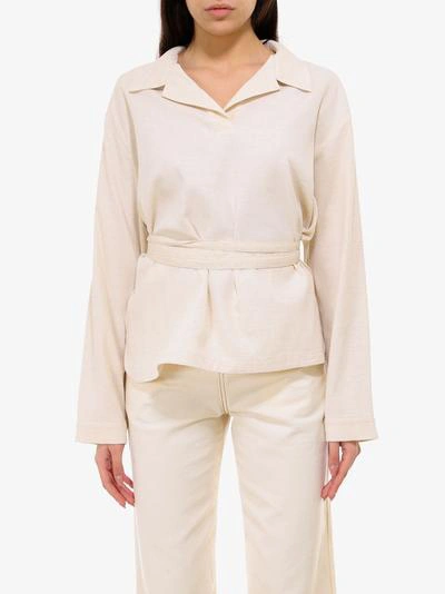 Shop Le 17 Septembre Shirt In Beige