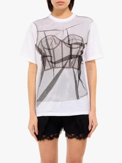 Shop Alexander Mcqueen T-shirt In White