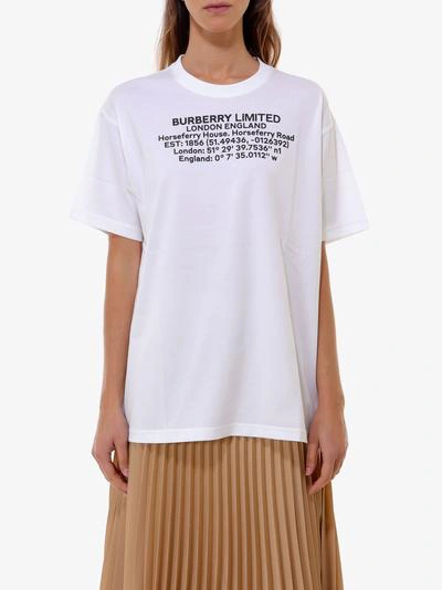 Shop Burberry Carrick In White