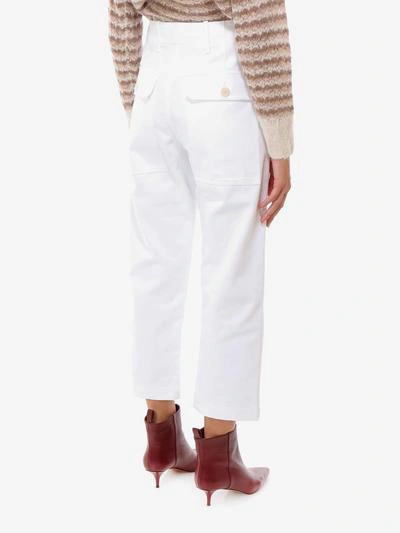 Shop Jejia Trousers In White