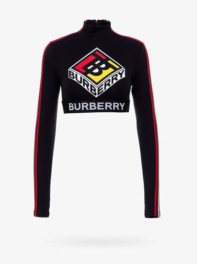 Shop Burberry Top In Black