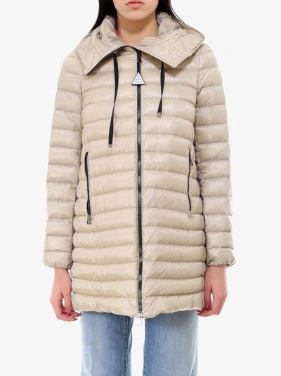 Shop Moncler Rubis In Beige