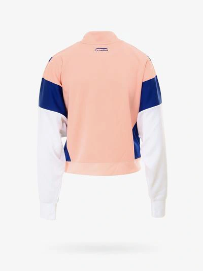 Shop Li-ning Sweatshirt In Pink