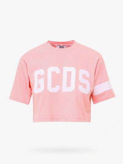 Shop Gcds T-shirt In Pink