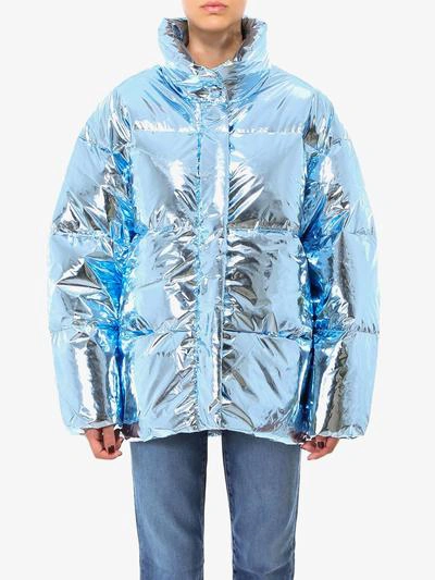 Shop Ienki Ienki Vent Jacket In Blue