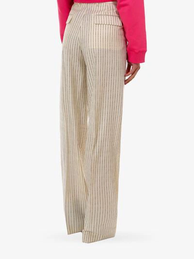 Shop Maison Margiela Trousers In Beige