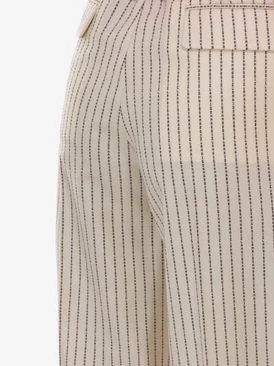 Shop Maison Margiela Trousers In Beige