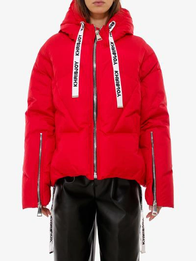 Shop Khrisjoy Jacket In Red