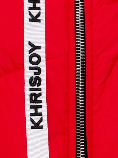 Shop Khrisjoy Jacket In Red