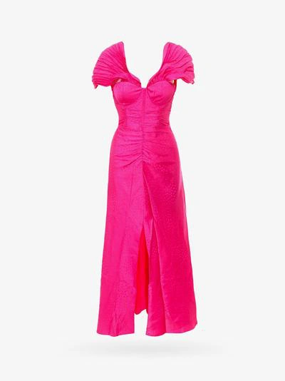 Shop Self-portrait Dress In Pink