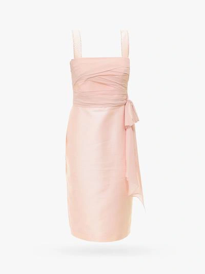 Shop Max Mara Dress In Pink