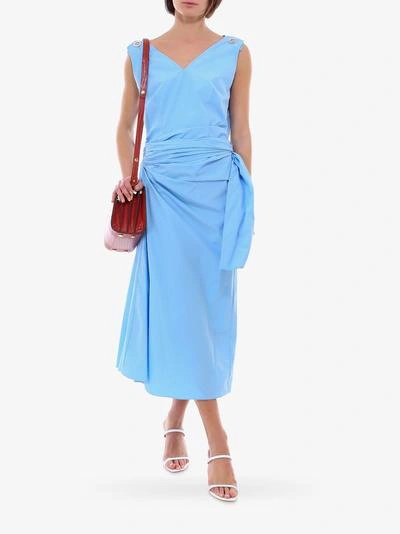 Shop Marni Dress In Blue