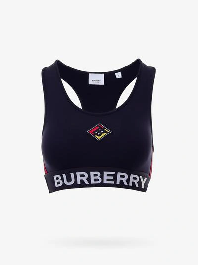 Shop Burberry Top In Black