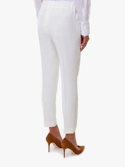 Shop Brunello Cucinelli Trouser In White