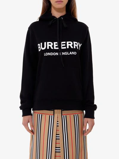 Shop Burberry Sweatshirt In Black